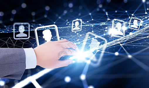 手指點擊網絡科技 連接未來，驅動創新